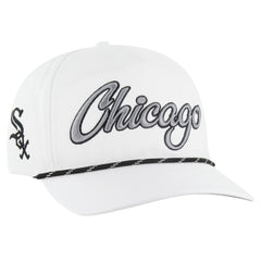 Chicago White Sox Overhand Speckle Hitch Rope Adjustable Hat - White | 47 brand