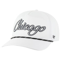 Chicago White Sox Overhand Speckle Hitch Rope Adjustable Hat - White | 47 brand