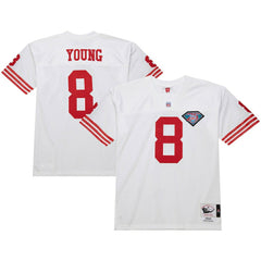 NFL San Francisco 49ers Steve Young 1994 Authentic Throwback Retired Player Jersey