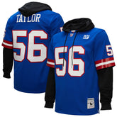 NFL New York Giants Lawrence Taylor Player Name & Number Hoodie Legacy Jersey