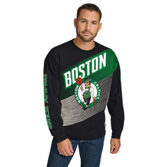 Boston Celtics Tommy Jeans Lucas Long Sleeve T-Shirt - Black on sale