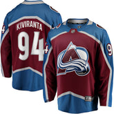 Joel Kiviranta Colorado Avalanche Fanatics Home Premier Breakaway Player Jersey