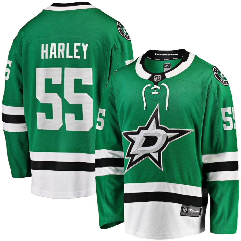Thomas Harley Dallas Stars Fanatics Home Premier Breakaway Player Jersey