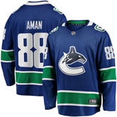 Nils Aman Vancouver Canucks Fanatics Home Premier Breakaway Player Jersey