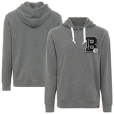 Brooklyn Nets Sportiqe Unisex Varsity Collection Blake Pullover Hoodie - Heather Gray discount