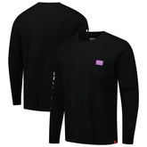 Sacramento Kings Sportiqe Unisex Wales Heavyweight Pocket Long Sleeve T-Shirt - Black outlet