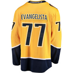 Luke Evangelista Nashville Predators Fanatics Premier Breakaway Player Jersey