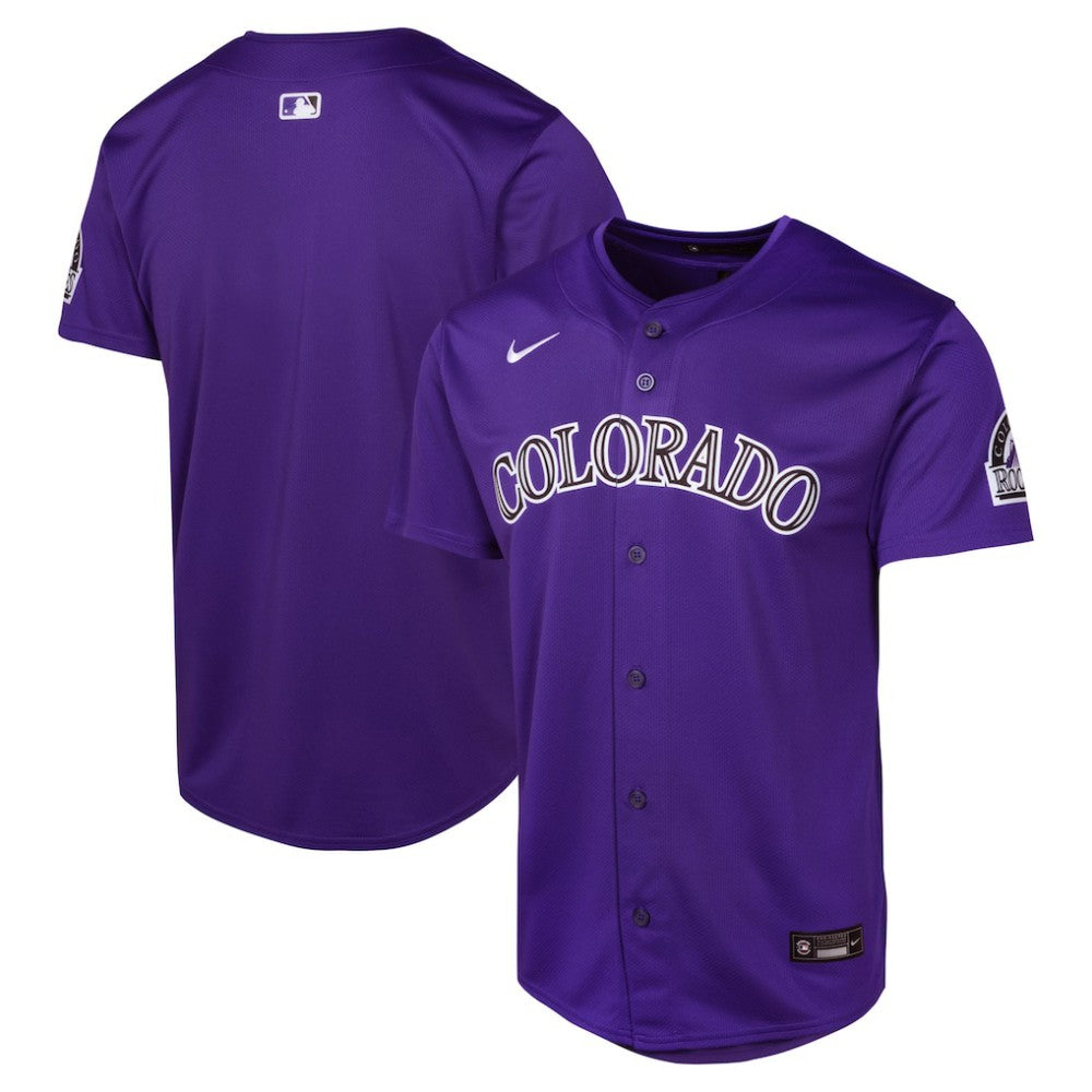 Colorado Rockies Youth Alternate Limited Jersey - Purple | Nike