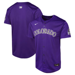 Colorado Rockies Youth Alternate Limited Jersey - Purple | Nike