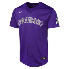 Colorado Rockies Youth Alternate Limited Jersey - Purple | Nike