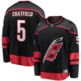 Jalen Chatfield Carolina Hurricanes Fanatics Home Premier Breakaway Player Jersey