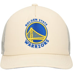 Golden State Warriors Trucker Adjustable Hat sale - Cream | Mitchell & Ness on sale
