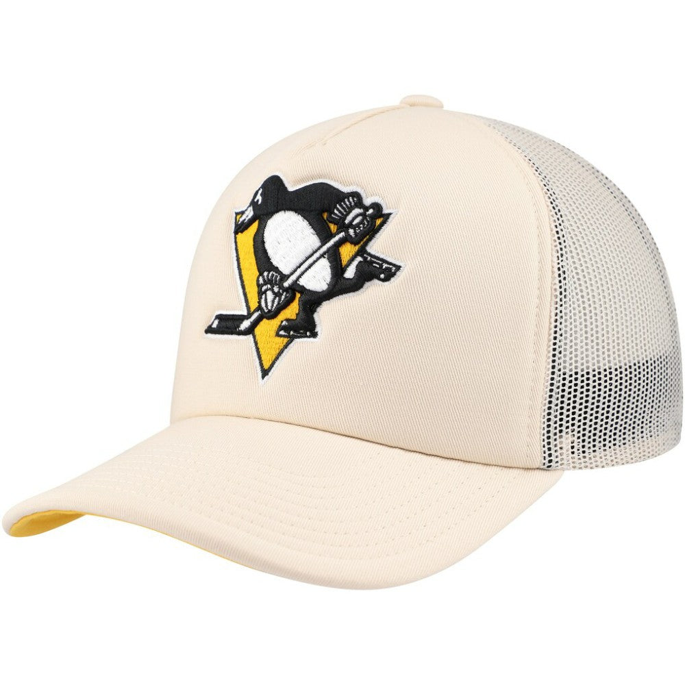 Pittsburgh Penguins Mitchell & Ness Foam Front Trucker Adjustable Hat
