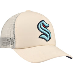 Seattle Kraken Mitchell & Ness Foam Front Trucker Adjustable Hat
