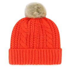 NFL Cleveland Browns '47 Women's Meeko Cuffed Knit Hat with Pom