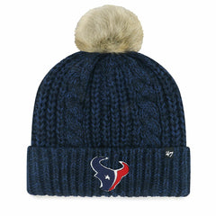 NFL Houston Texans '47 Women's Meeko Cuffed Knit Hat with Pom