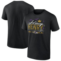 NFL Baltimore Ravens Derrick Henry King Henry's Crown T-Shirt