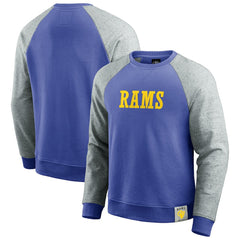 NFL Los Angeles Rams Darius Rucker Collection Colorblock Pullover Sweatshirt