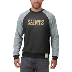 NFL New Orleans Saints Darius Rucker Collection Colorblock Pullover Sweatshirt