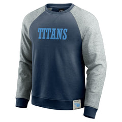 NFL Tennessee Titans Darius Rucker Collection Colorblock Pullover Sweatshirt