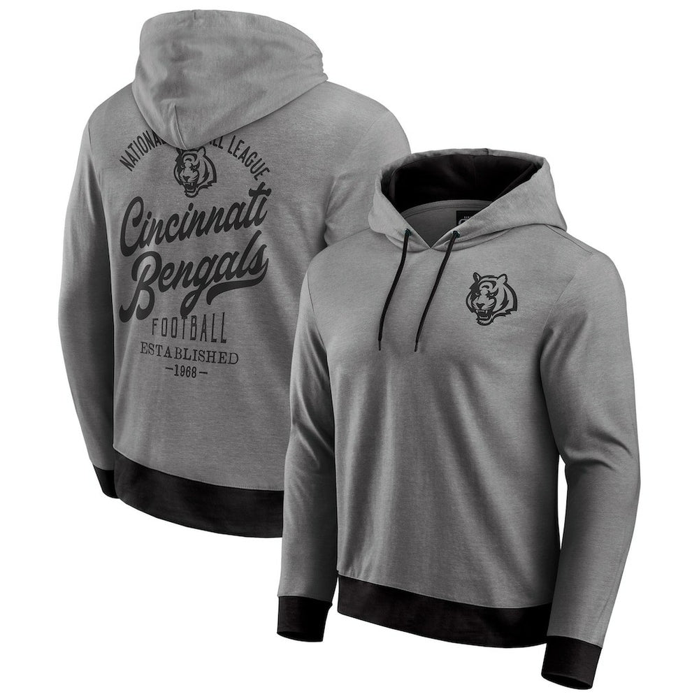 NFL Cincinnati Bengals Darius Rucker Collection Tonal Knit Pullover Hoodie