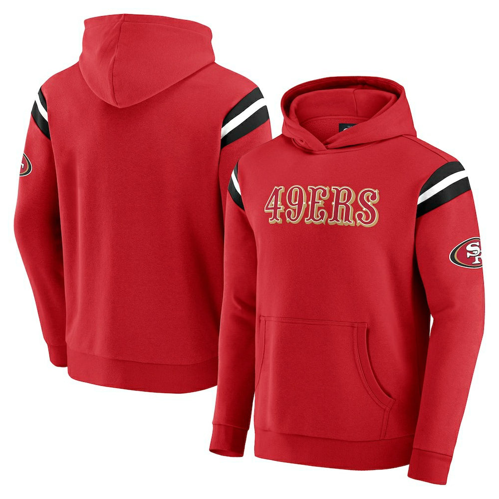 NFL San Francisco 49ers Darius Rucker Collection Football Washed Pullover Hoodie