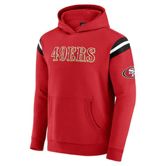 NFL San Francisco 49ers Darius Rucker Collection Football Washed Pullover Hoodie