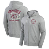 NFL Washington Commanders Darius Rucker Collection Vintage Stripe Full-Zip Hoodie