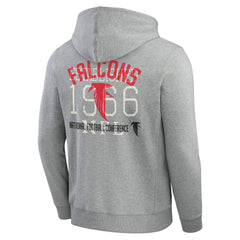 NFL Atlanta Falcons Darius Rucker Collection Vintage Stripe Full-Zip Hoodie