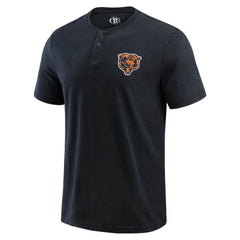 NFL Chicago Bears Darius Rucker Collection Washed Henley T-Shirt