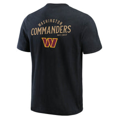NFL Washington Commanders Darius Rucker Collection Washed Henley T-Shirt