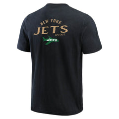 NFL New York Jets Darius Rucker Collection Washed Henley T-Shirt