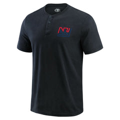 NFL New York Giants Darius Rucker Collection Washed Henley T-Shirt