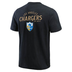 NFL Los Angeles Chargers Darius Rucker Collection Washed Henley T-Shirt