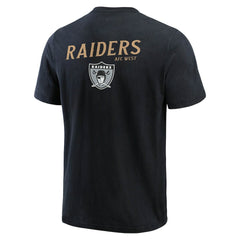 NFL Las Vegas Raiders Darius Rucker Collection Washed Henley T-Shirt