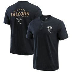NFL Atlanta Falcons Darius Rucker Collection Washed Henley T-Shirt