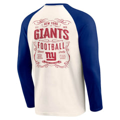 NFL New York Giants Darius Rucker Collection Raglan Henley T-Shirt