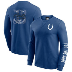 NFL Indianapolis Colts Darius Rucker Collection Washed Waffle-Knit Long Sleeve T-Shirt