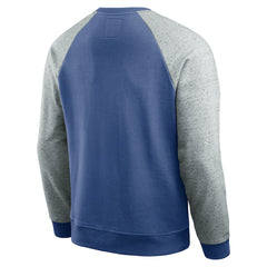 NFL Seattle Seahawks Darius Rucker Collection Throwback Color Block Raglan Pullover Sweatshirt