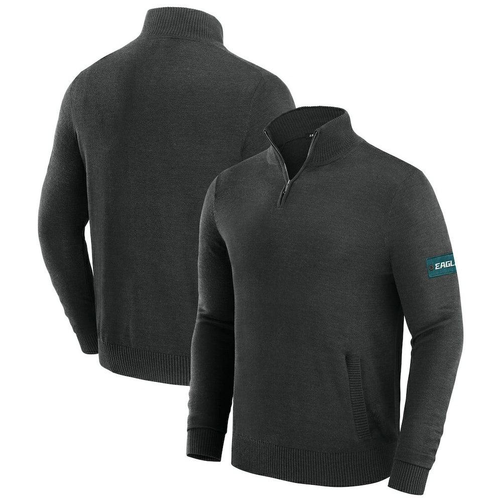 NFL Philadelphia Eagles J. Palmer Franchise Quarter-Zip Sweater