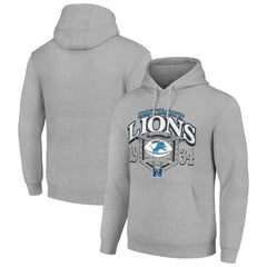 NFL Detroit Lions Starter 80s Retro Pullover Hoodie