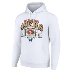 NFL San Francisco 49ers Starter 80s Retro Pullover Hoodie