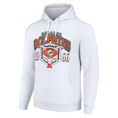 NFL Miami Dolphins Starter 80s Retro Pullover Hoodie