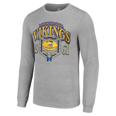 NFL Minnesota Vikings Starter Retro Long Sleeve Graphic T-Shirt