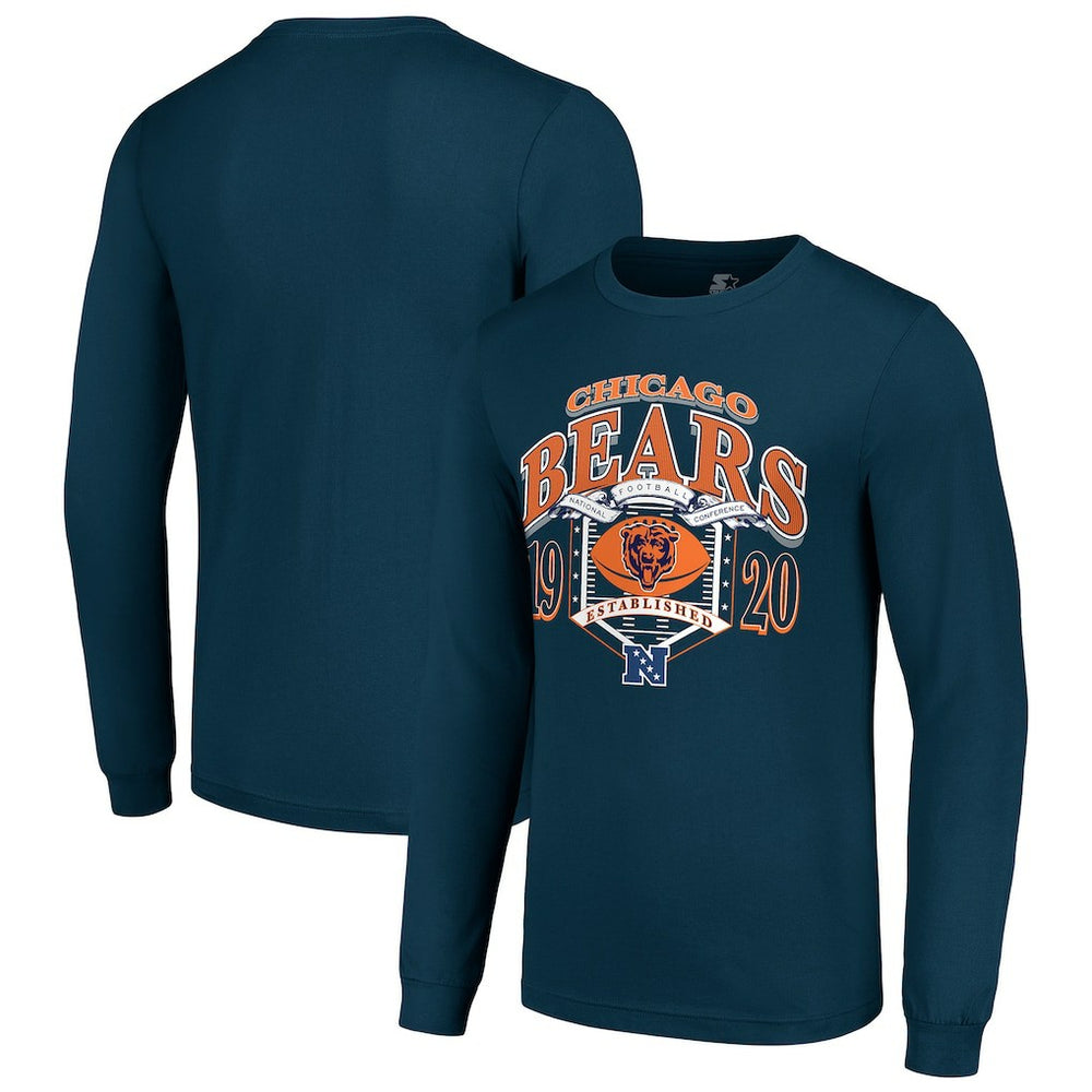 NFL Chicago Bears Starter Retro Long Sleeve Graphic T-Shirt
