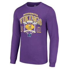 NFL Minnesota Vikings Starter Retro Long Sleeve Graphic T-Shirt