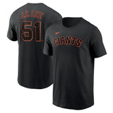 Jung Hoo Lee San Francisco Giants Fuse Name & Number T-Shirt - Black | Nike