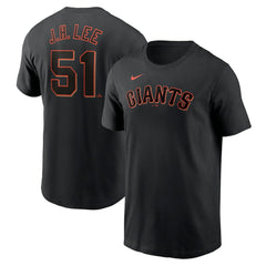 Jung Hoo Lee San Francisco Giants Fuse Name & Number T-Shirt - Black | Nike