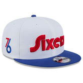 Philadelphia 76ers 2024/25 City Edition 9FIFTY Snapback Hat - White | New Era outlet