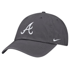 Atlanta Braves Club Adjustable Hat - Gray | Nike